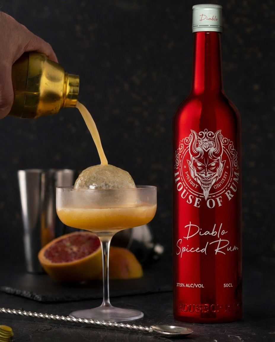 Diablo Spiced Rum - Two Bottles