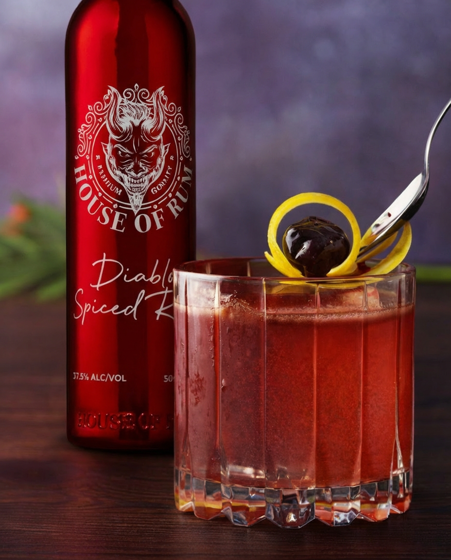 Diablo Spiced Rum - Single Bottle