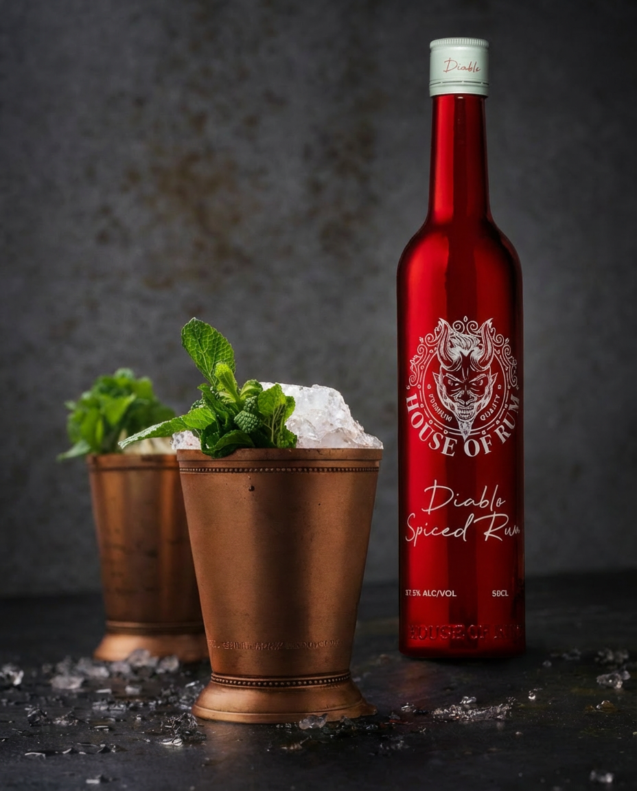 Diablo Spiced Rum - Two Bottles