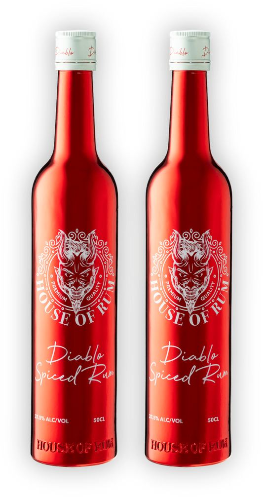 Diablo Spiced Rum - Two Bottles